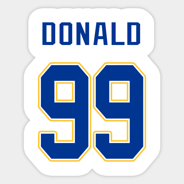 Aaron Donald 99 Sticker by アージェイ